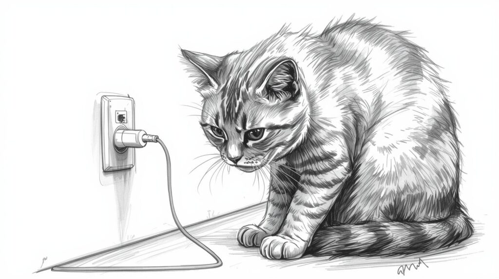 iPadが充電できず原因が分からず困っているイメージ